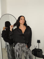 Camicia SATIN black