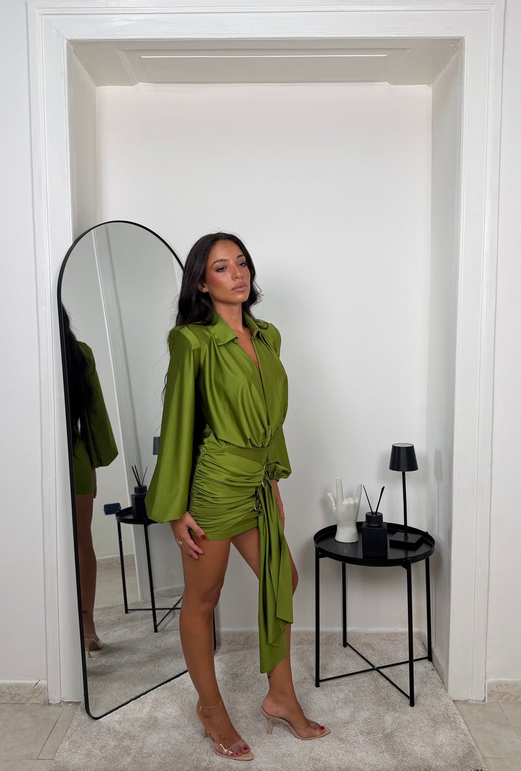 MINIDRESS AMOR GREEN