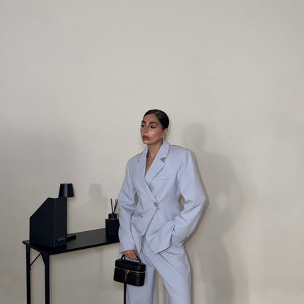 Tailleur GINEVRA celeste