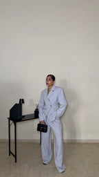 Tailleur GINEVRA celeste