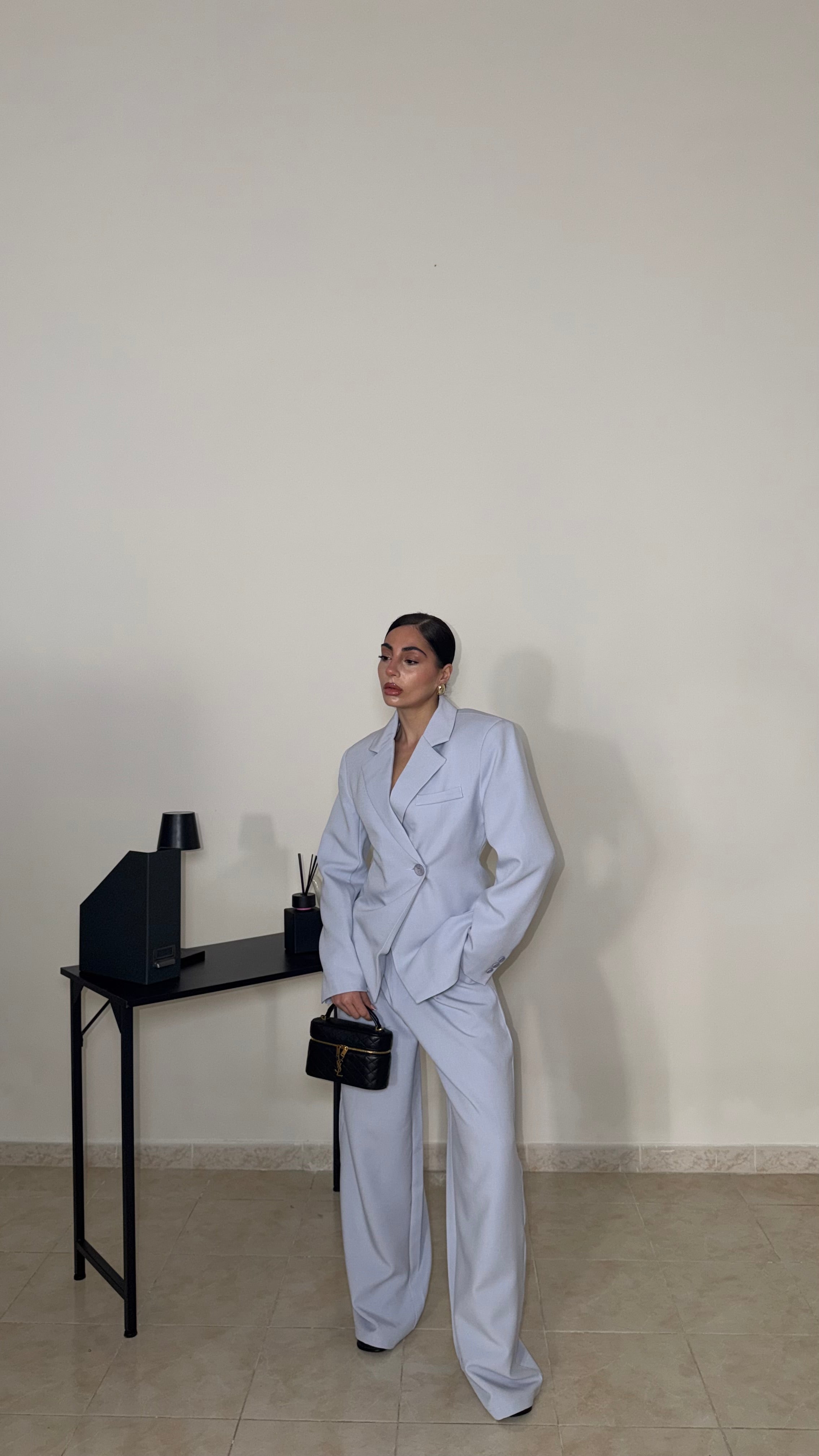 Tailleur GINEVRA celeste
