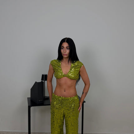 Cordset BRILLANT green