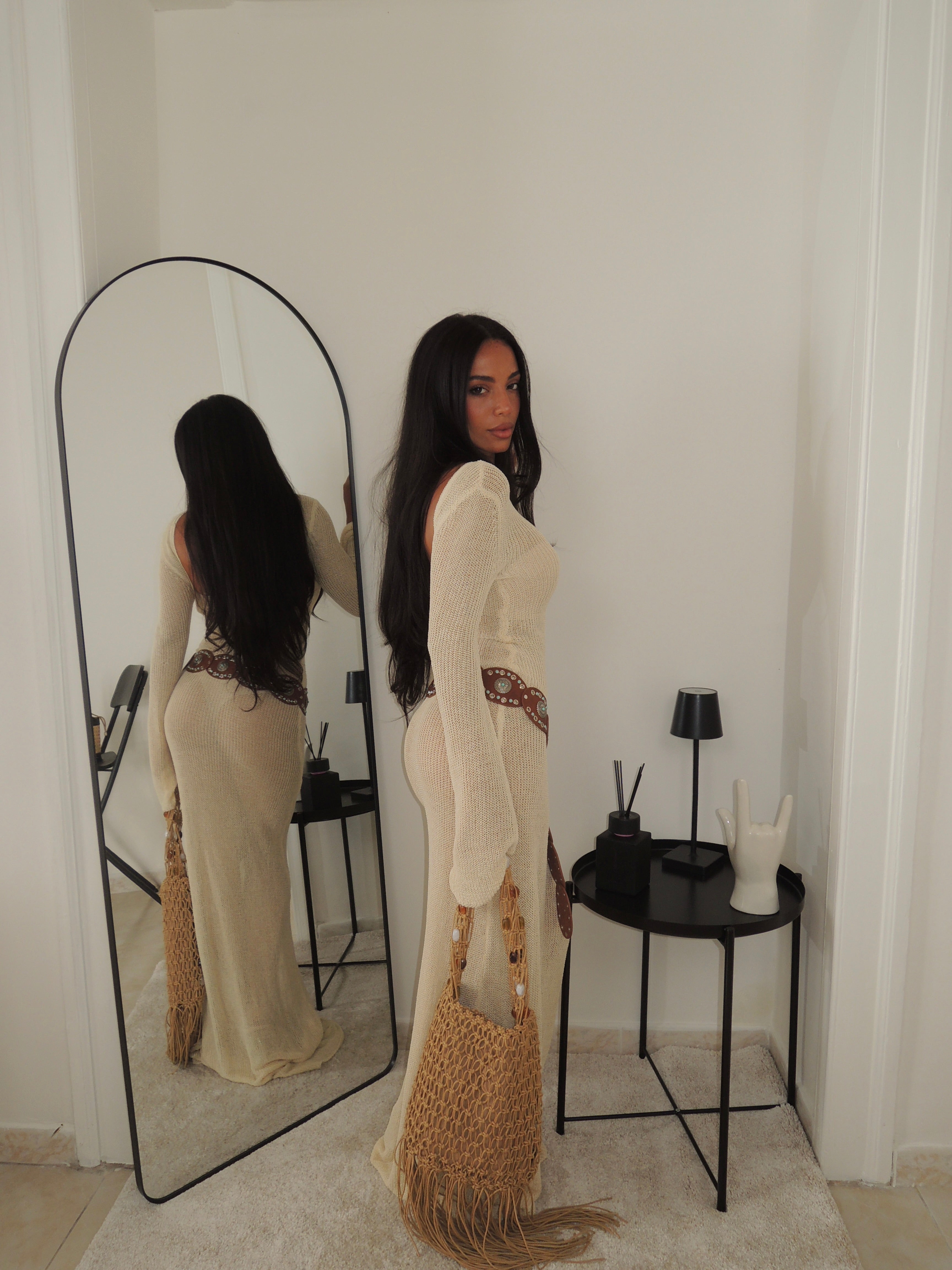 COPRICOSTUME SENSUALE beige