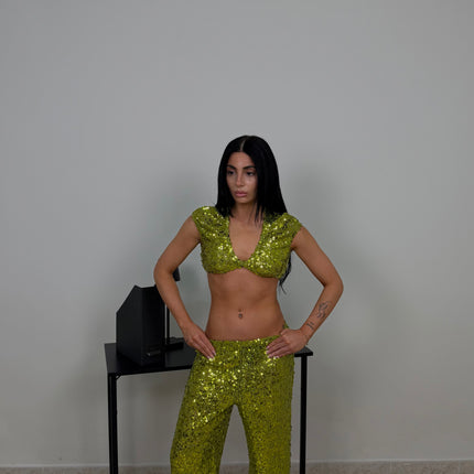 Cordset BRILLANT green