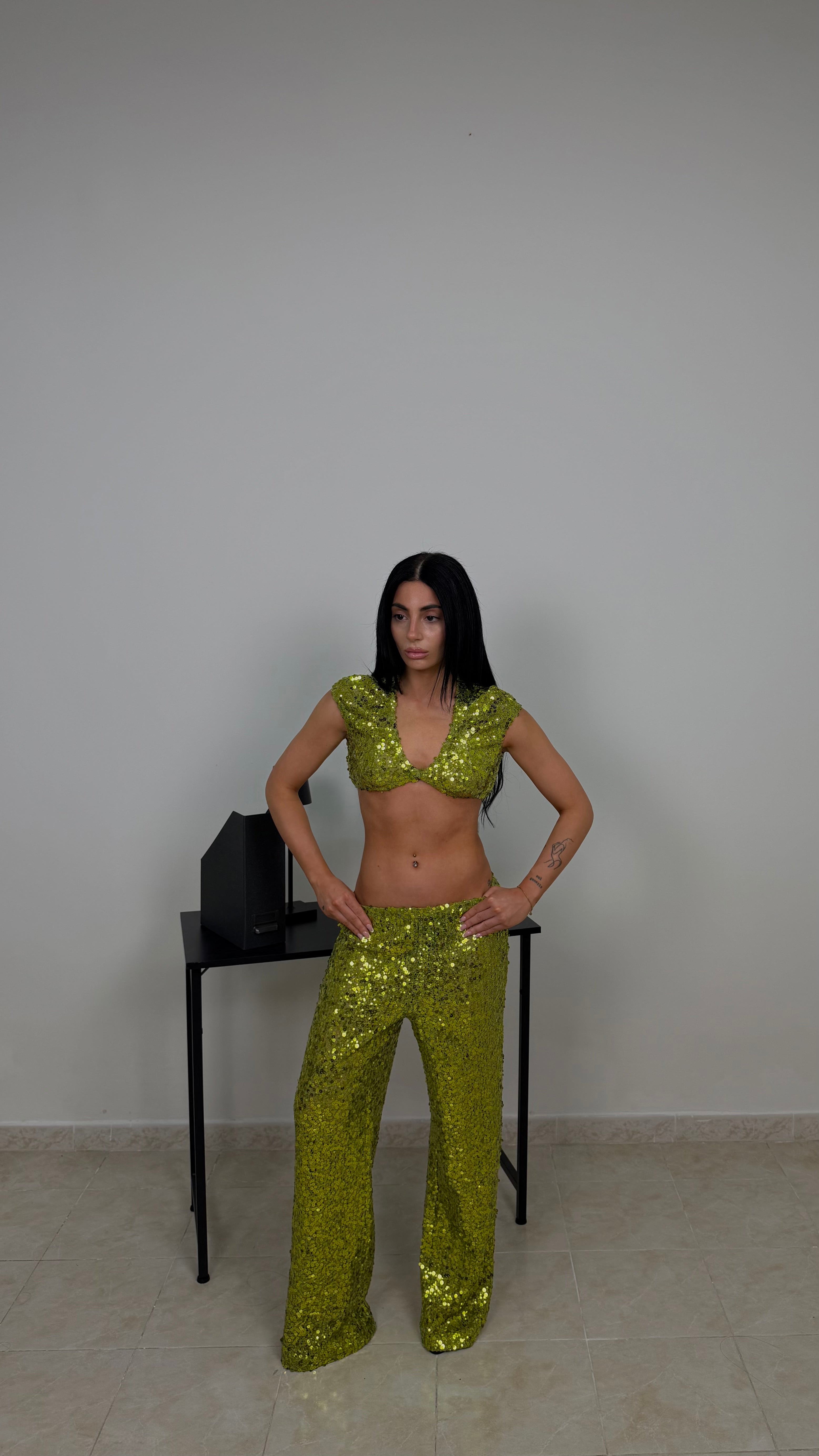 Cordset BRILLANT green
