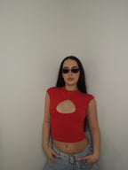 Maglia OPEN rosso