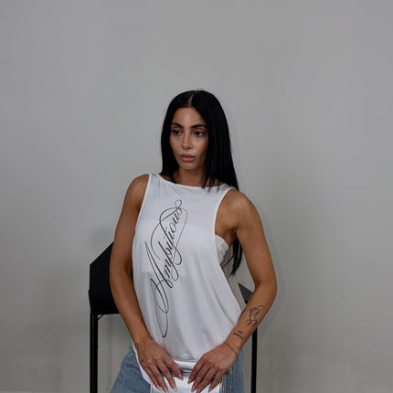 Canotta AMBITIOUS bianca