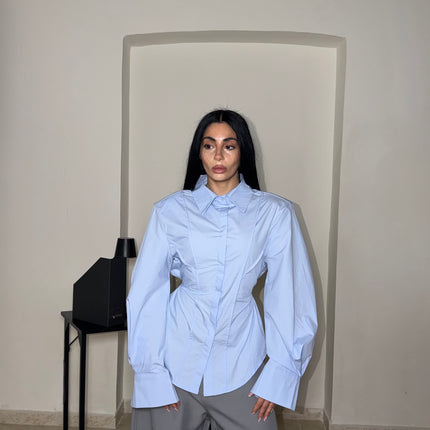 Camicia MEMORY celeste