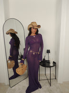 COPRICOSTUME SENSUALE viola