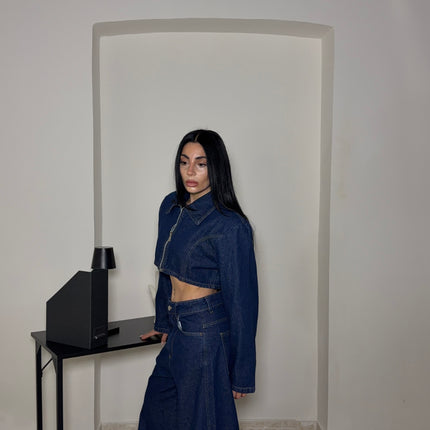 Cordset POWER dark denim