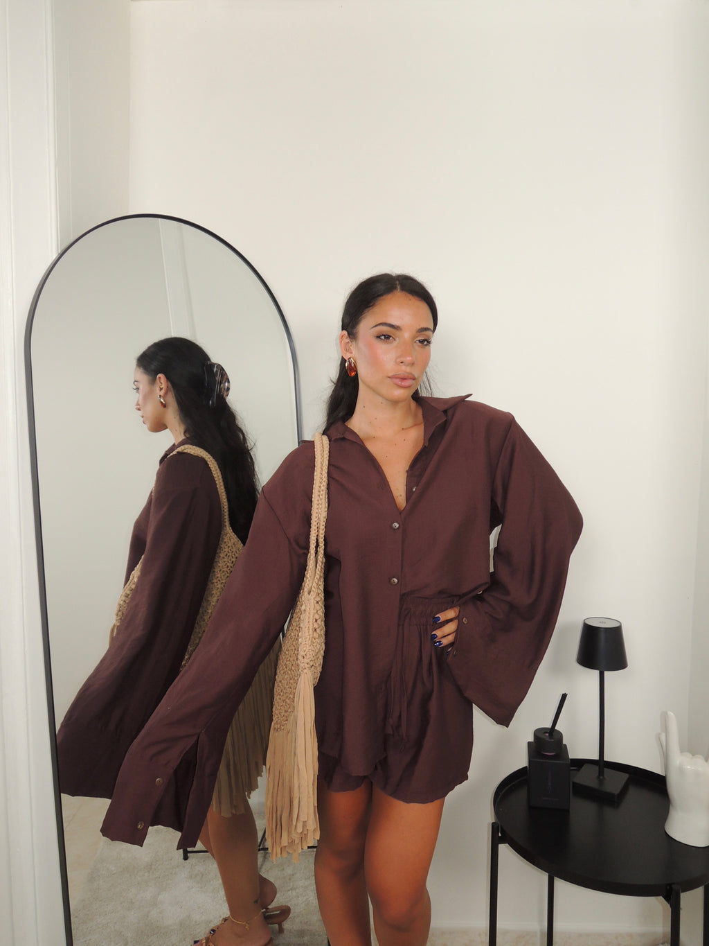 Cordset RAYA marrone