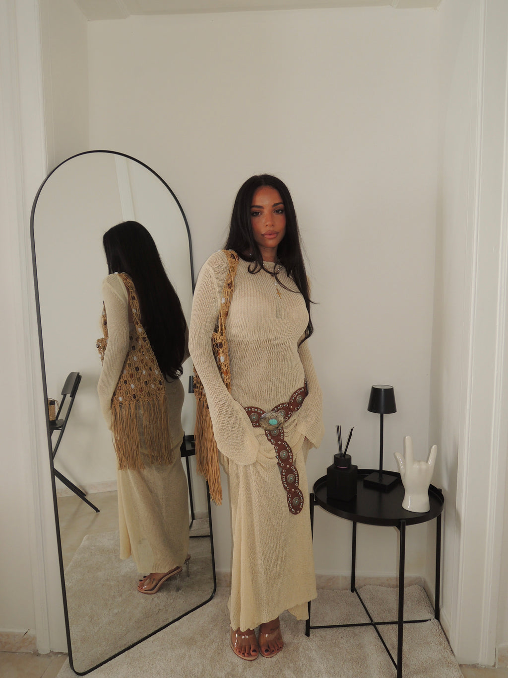 COPRICOSTUME SENSUALE beige