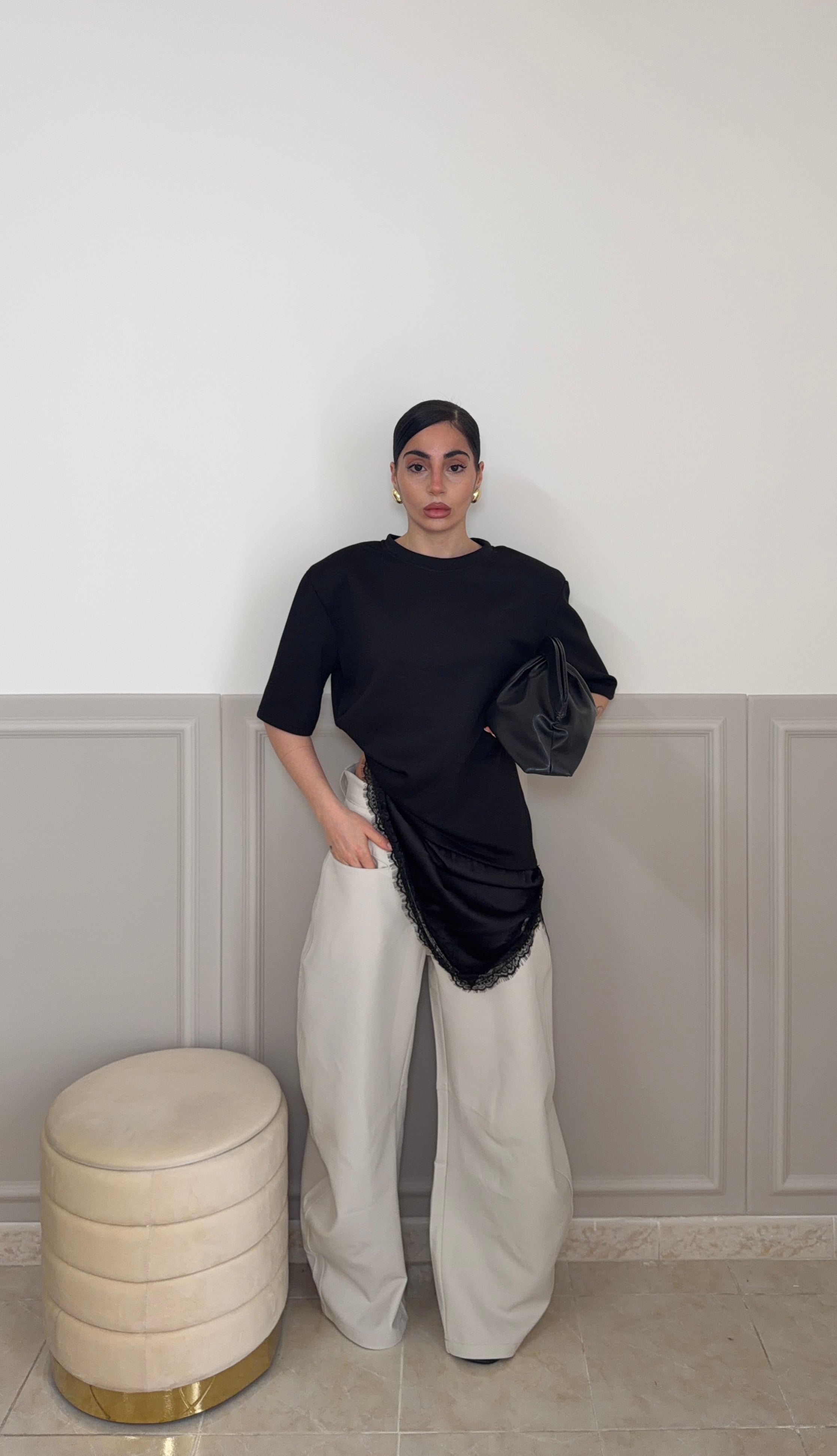 Pants HAVIER panna
