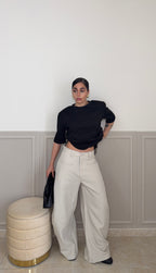 Pants HAVIER panna