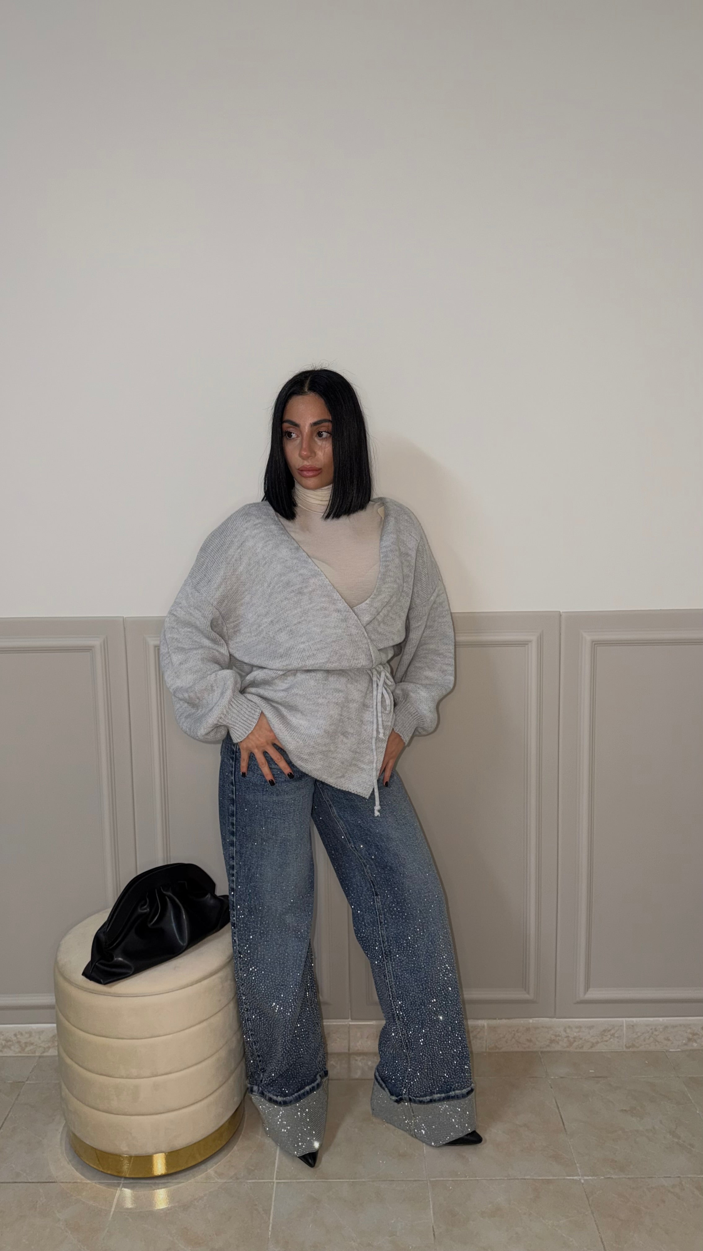Jeans SHINE blu