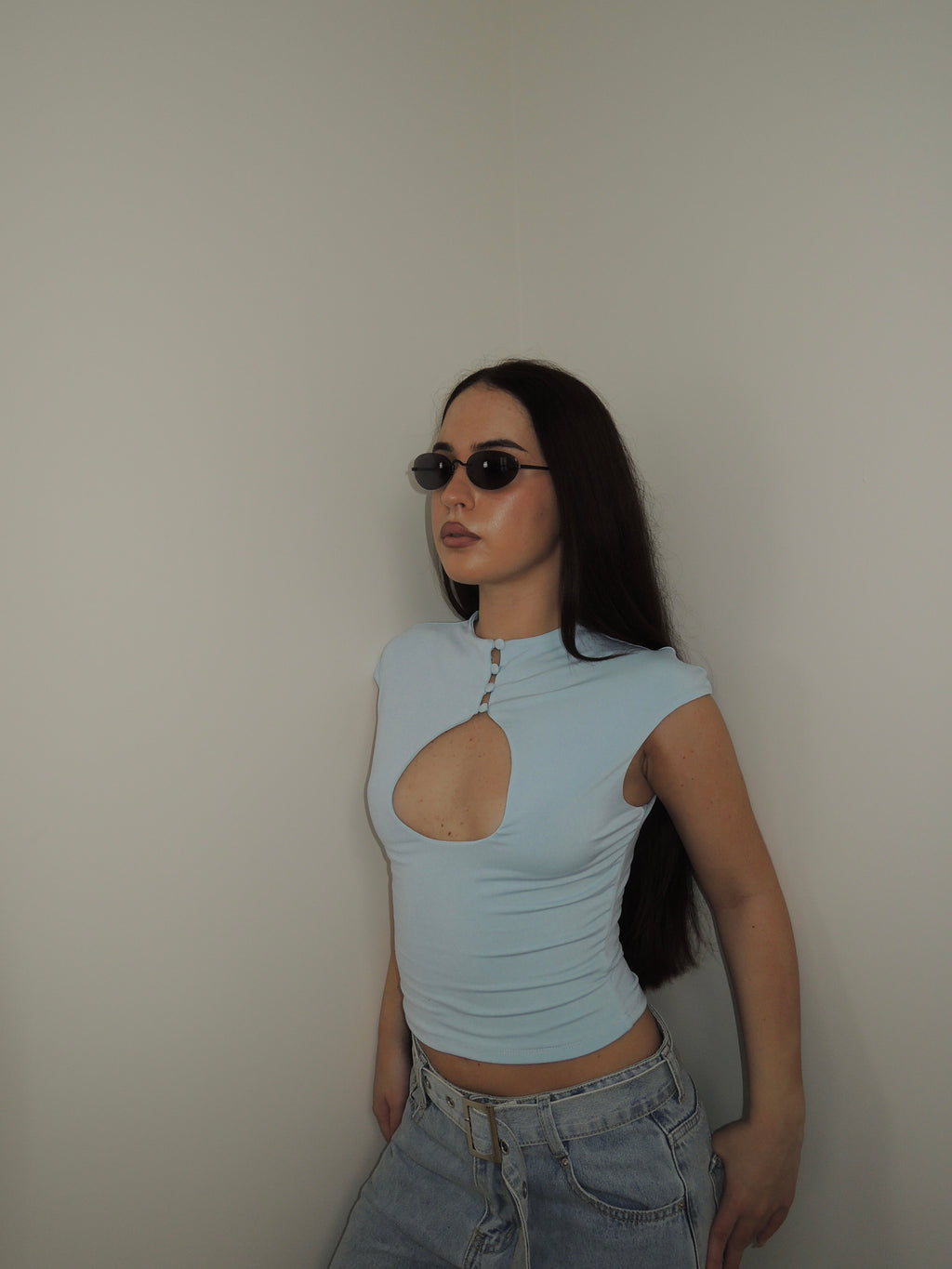 Maglia OPEN celeste