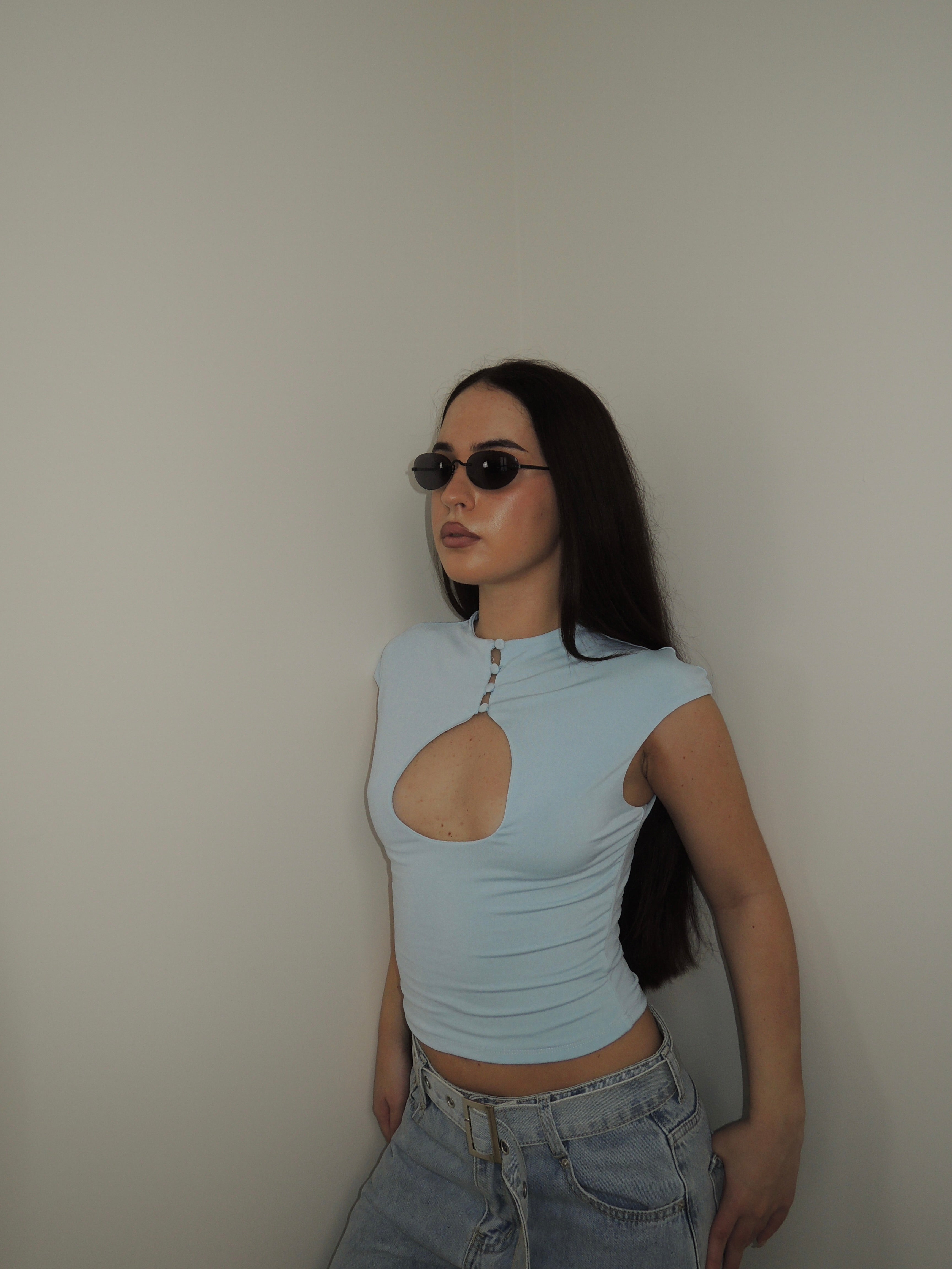 Maglia OPEN celeste