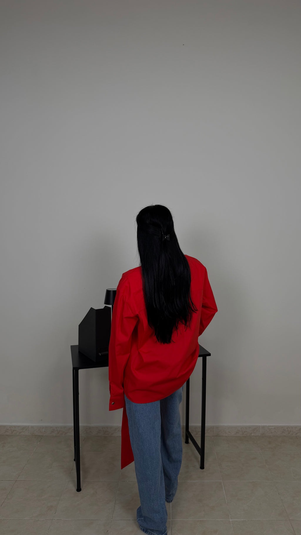 Camicia NODO rossa