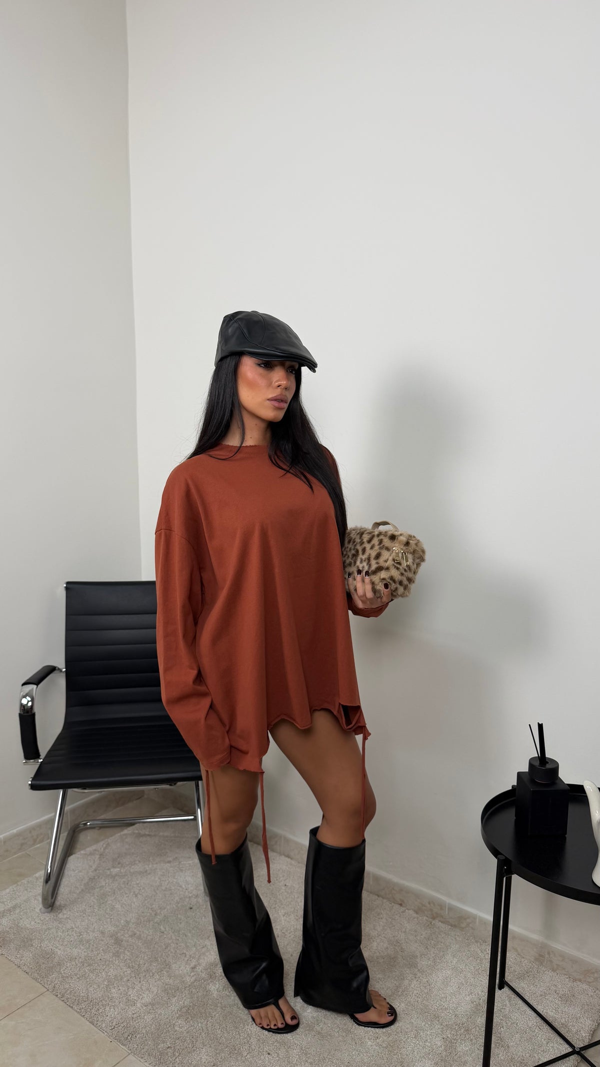 SHIRT ROUGE
