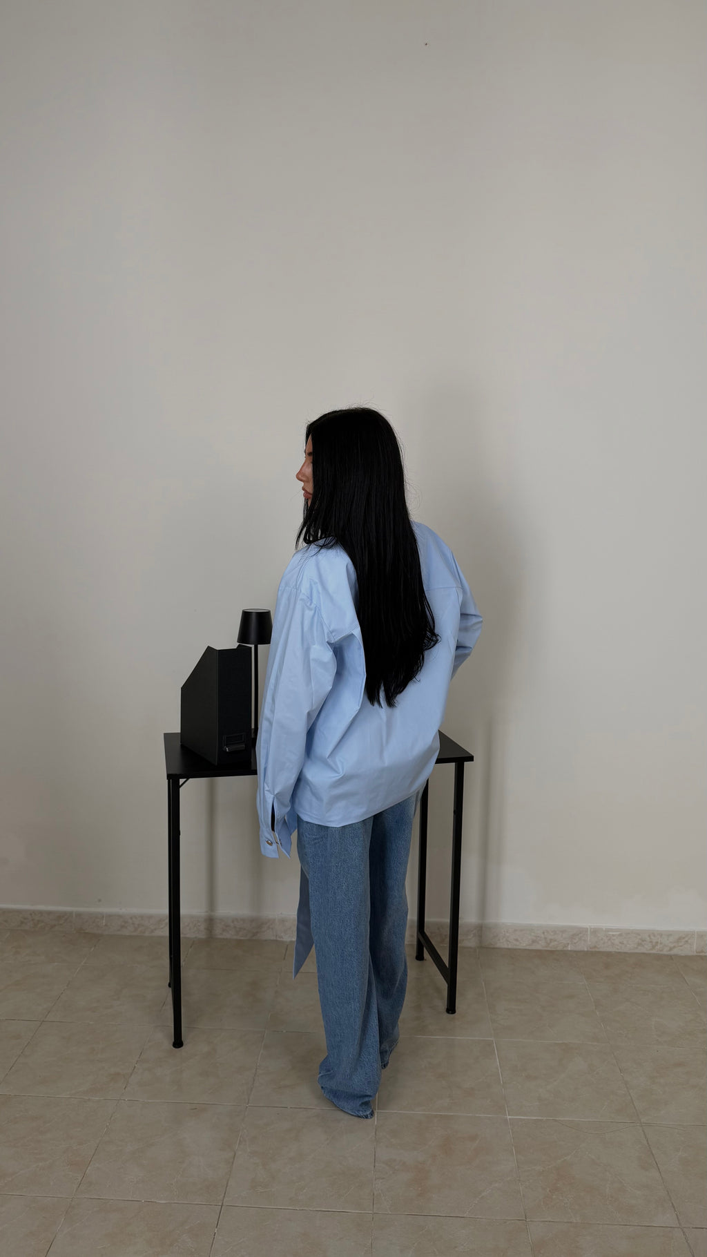 Camicia NODO celeste