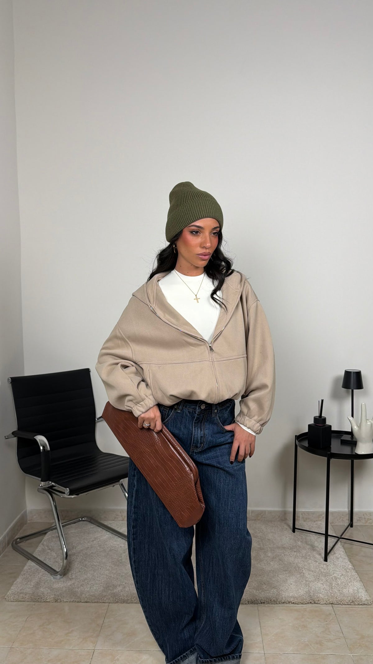 FELPA FRENK BEIGE