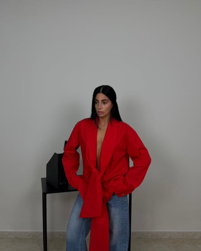 Camicia NODO rossa