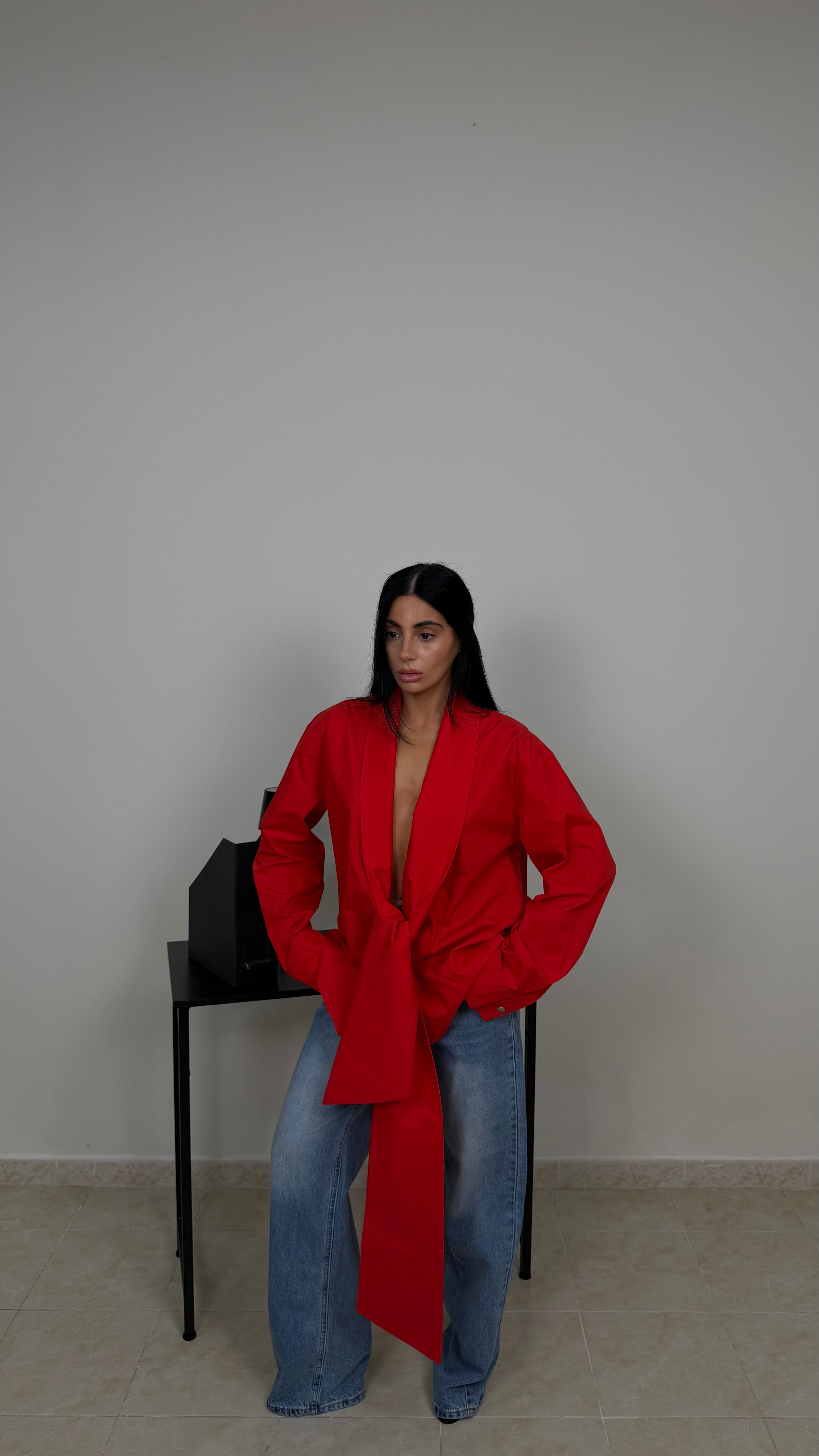 Camicia NODO rossa