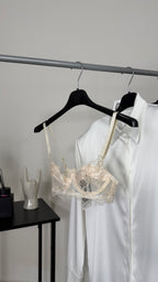 BRALETTE RICAMATA CHAMPAGNE