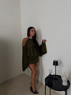 MiniDress BUTTERFLY verde