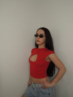 Maglia OPEN rosso