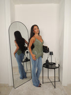 Jeans PUSHUP azzurro