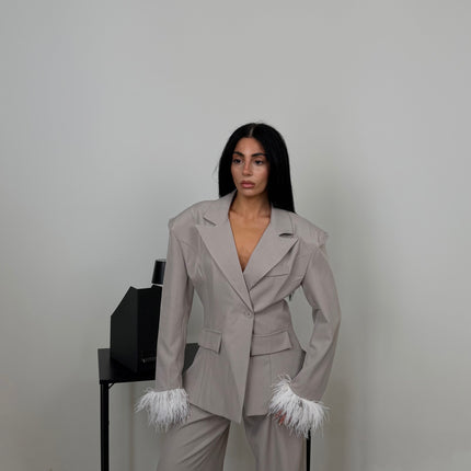 Tailleur PIUME fango