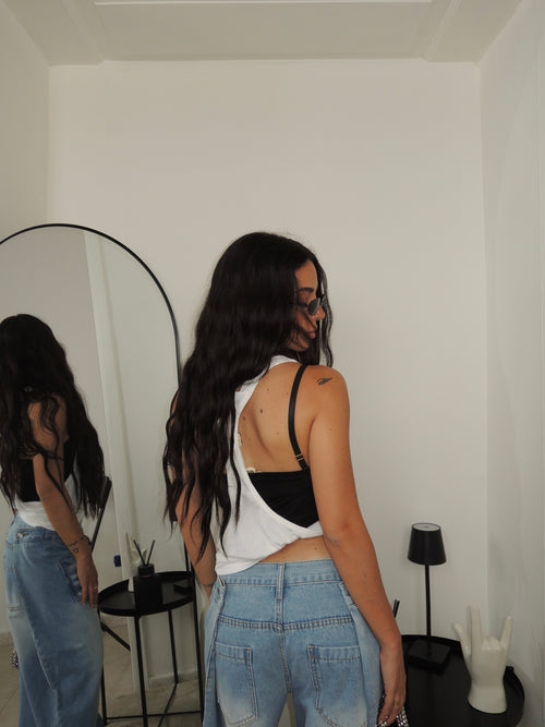 Canotta DOUBLE bianca