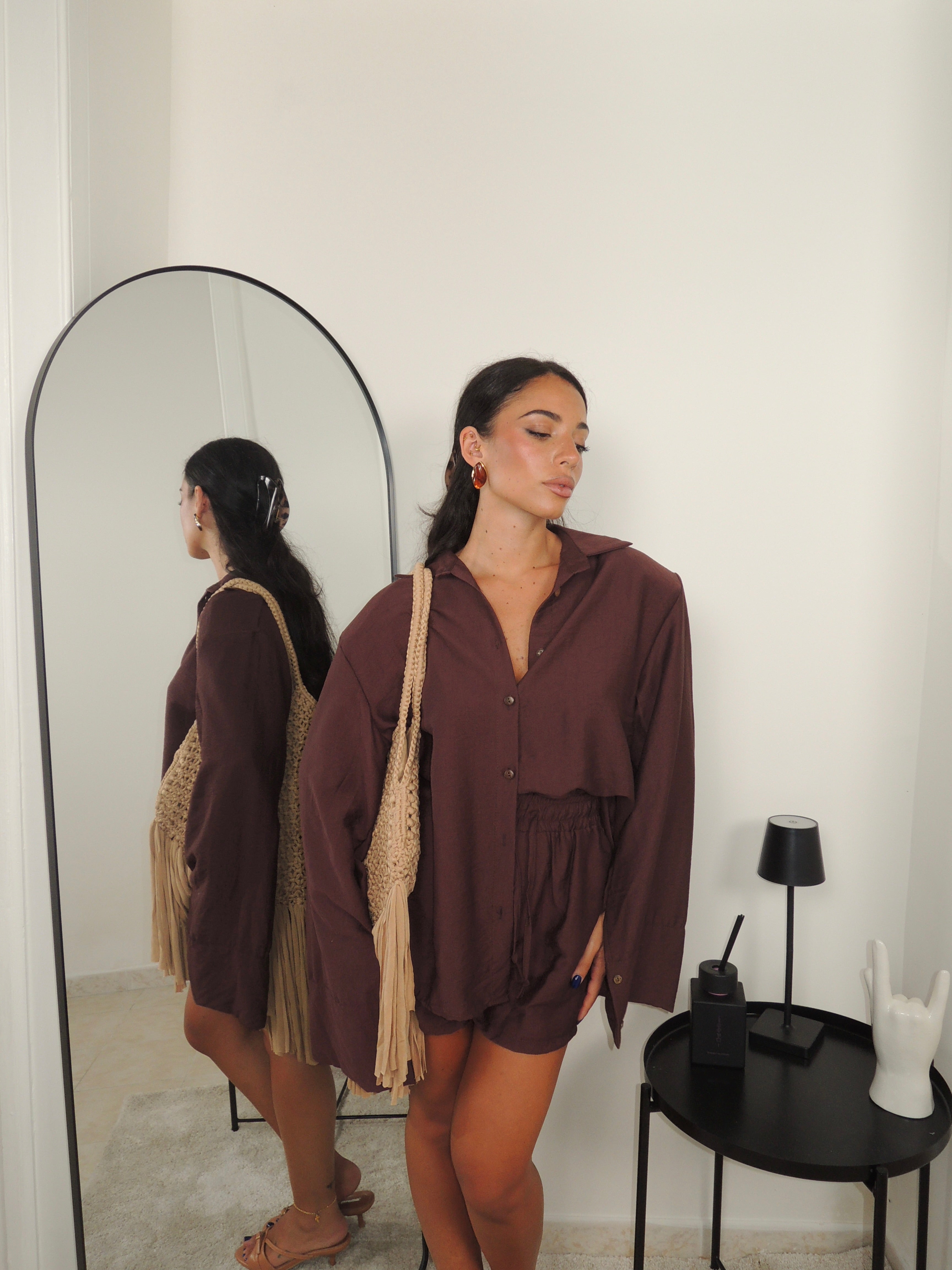 Cordset RAYA marrone