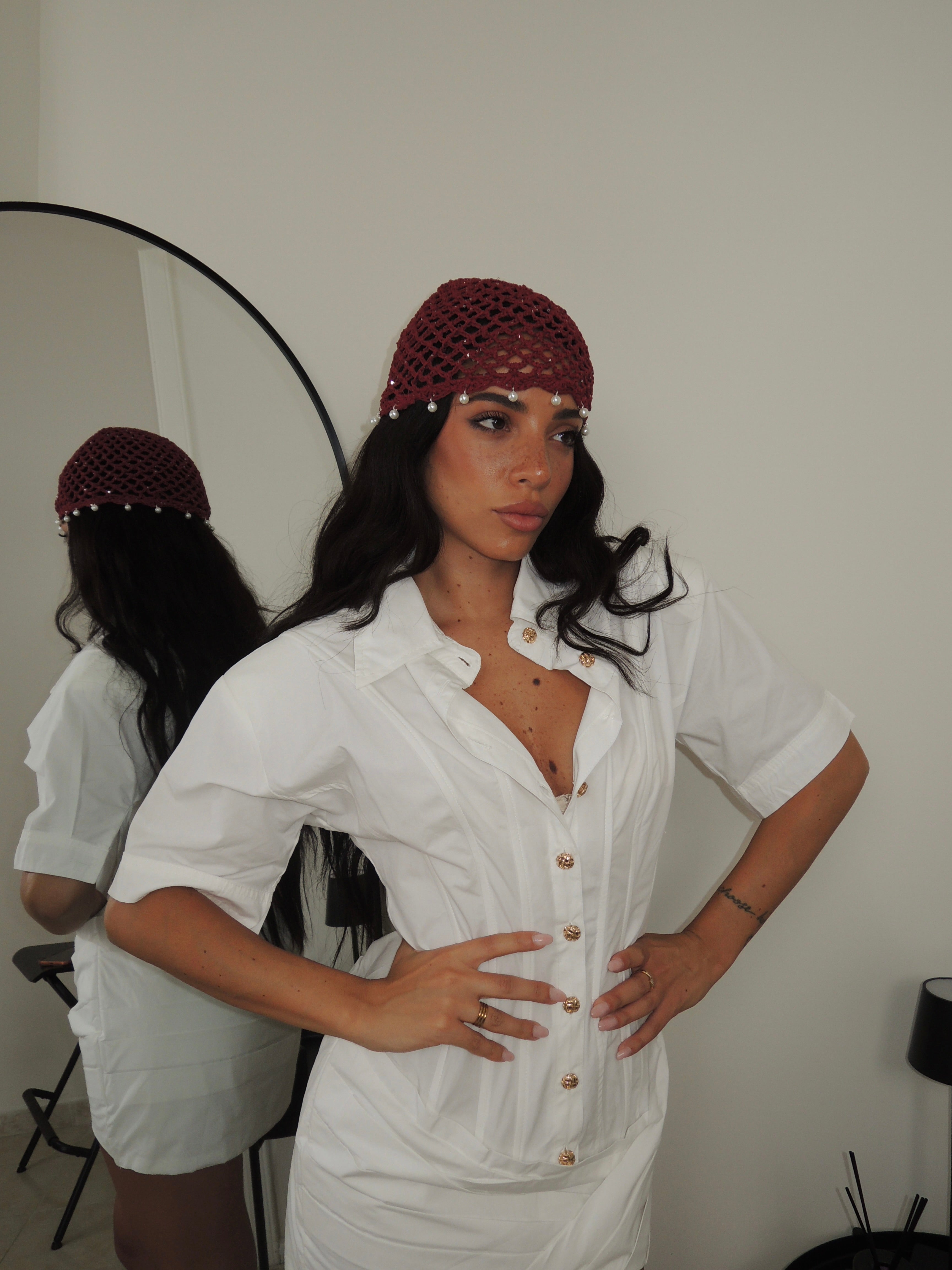 MiniDress IMPERO white