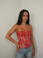 Corsetto LIDIA rosso