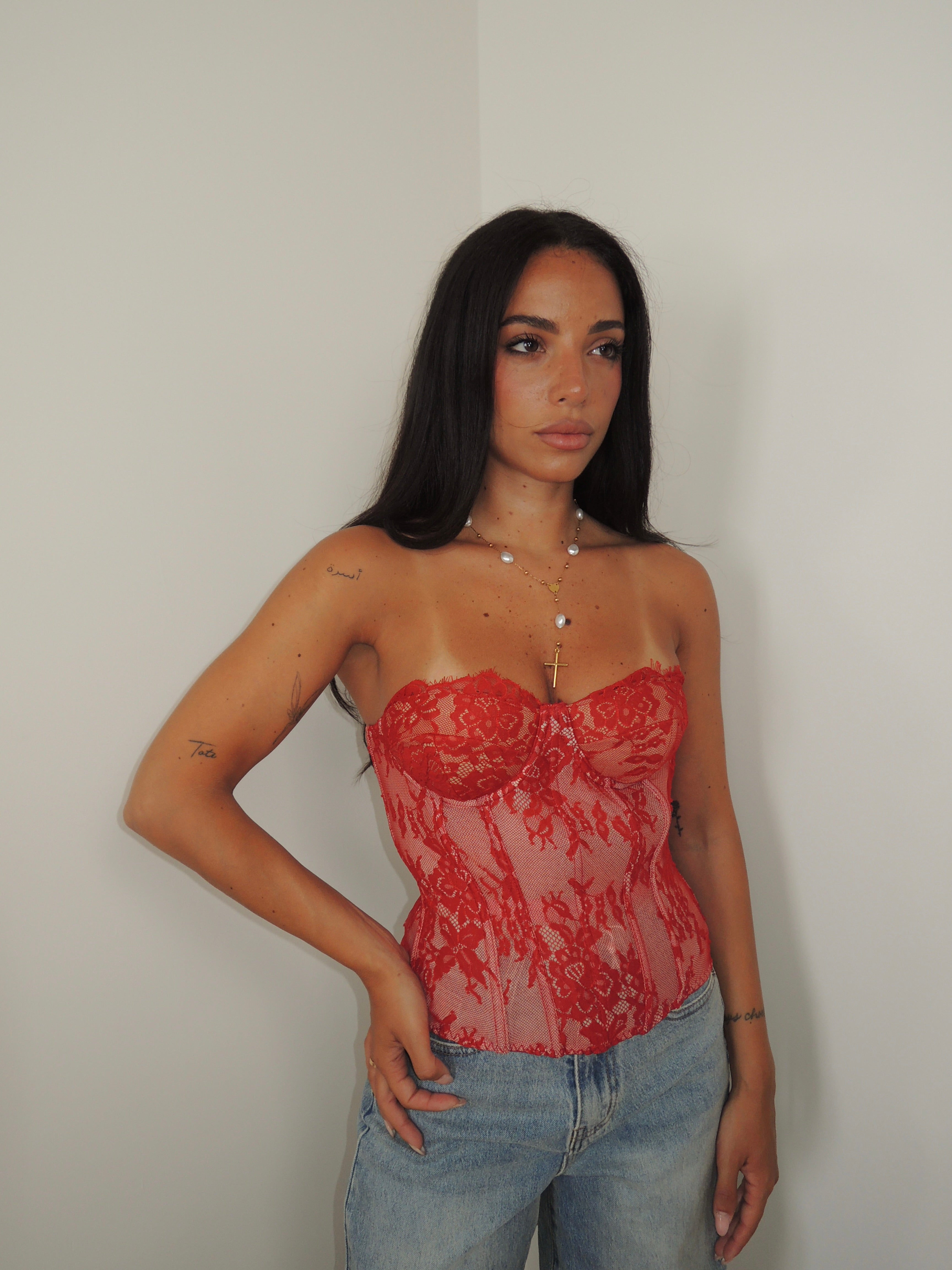 Corsetto LIDIA rosso