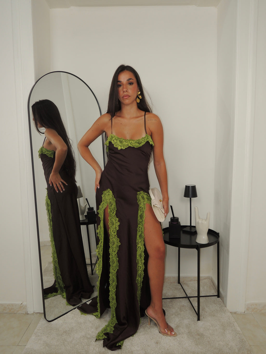 LongDress AMELIE brown