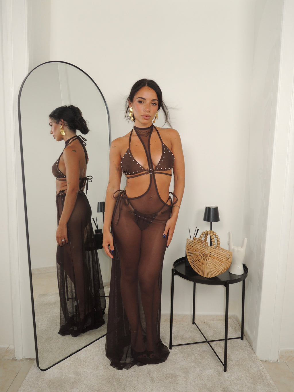 SET BIKINI HÏ BROWN
