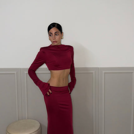 Cordset AMOR bordeaux