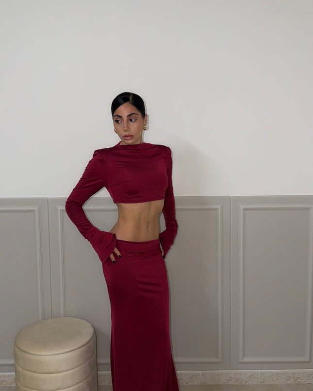 Cordset AMOR bordeaux