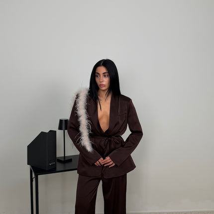 Tailleur DEA marrone