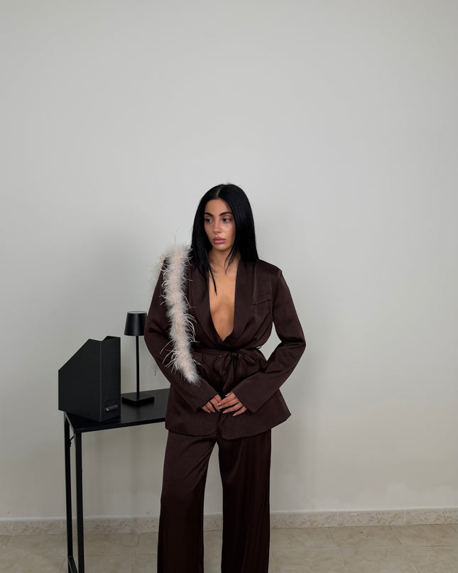 Tailleur DEA marrone