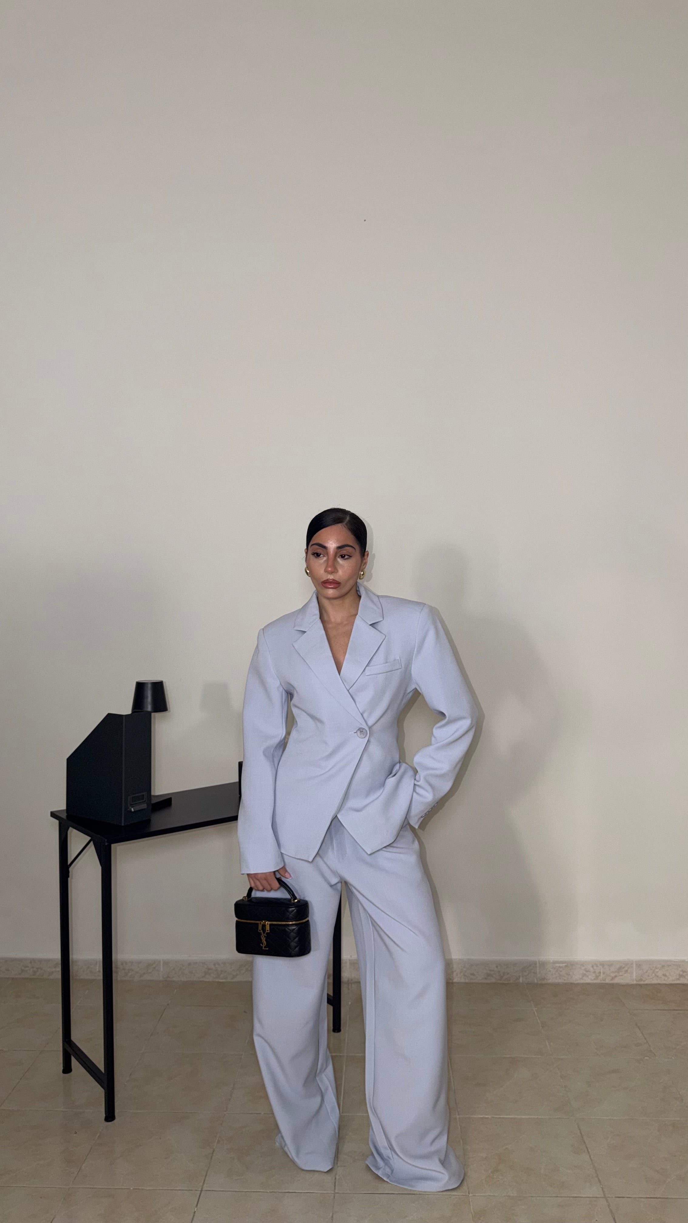 Tailleur GINEVRA celeste