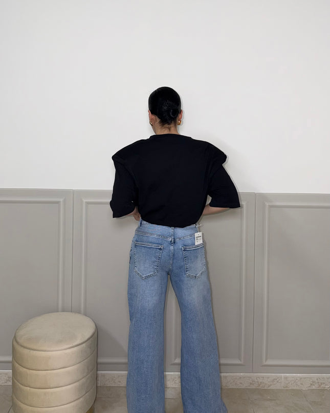 Jeans WIDE LEG celeste