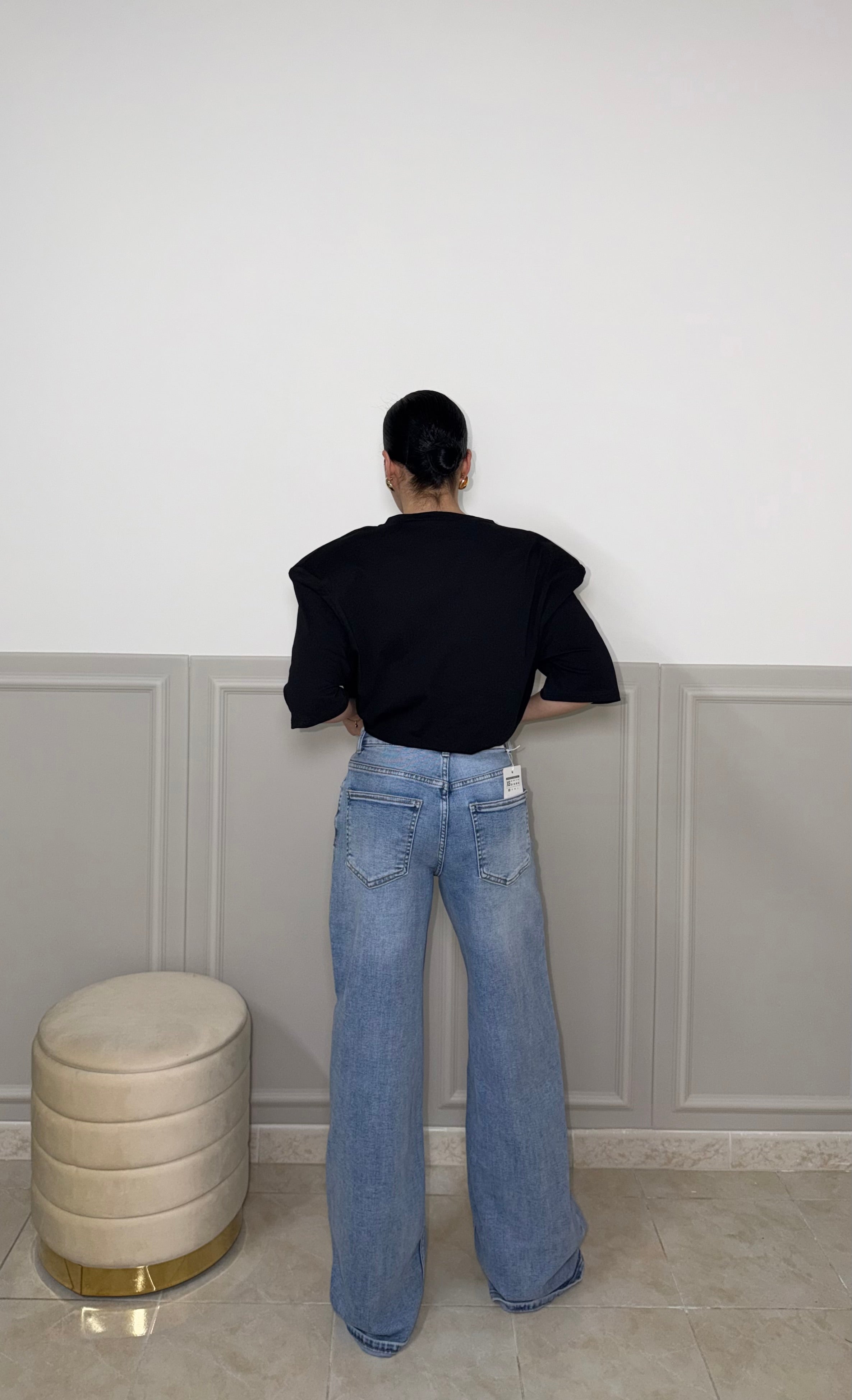 Jeans WIDE LEG celeste