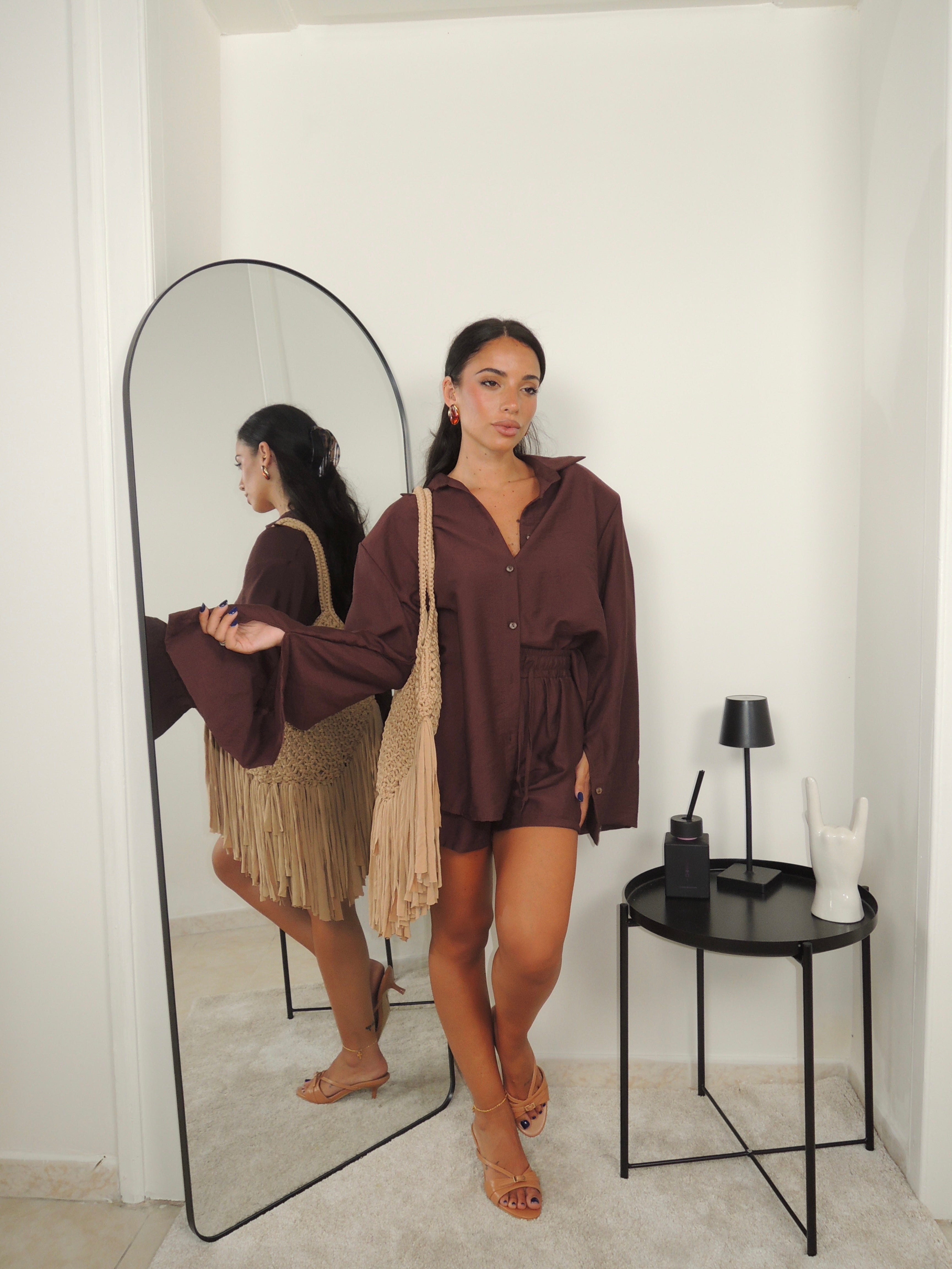 Cordset RAYA marrone
