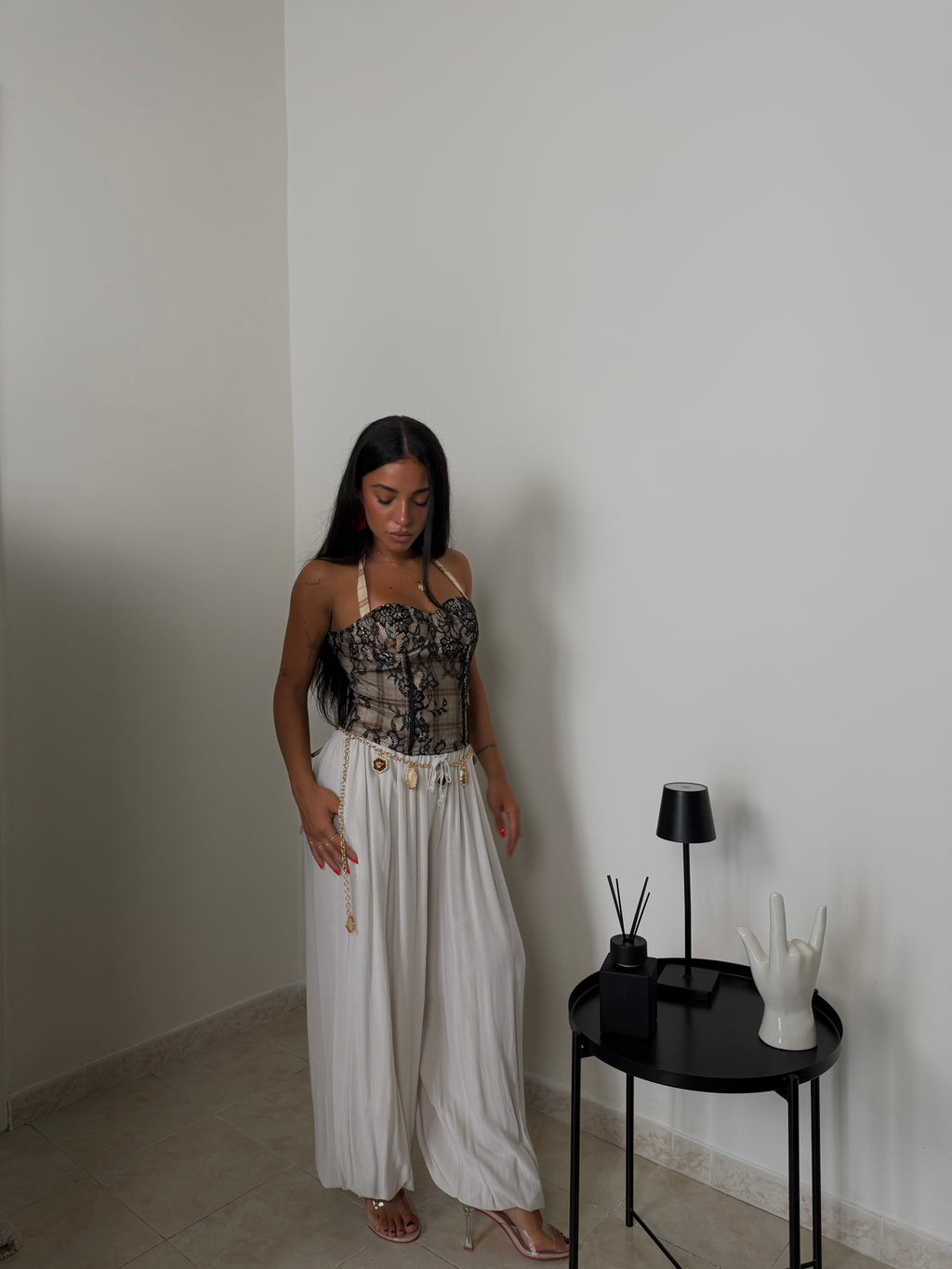 Pants MORBIDO beige