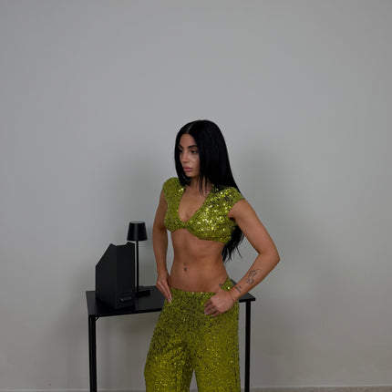 Cordset BRILLANT green