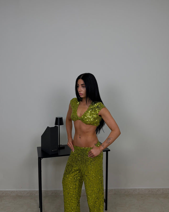 Cordset BRILLANT green
